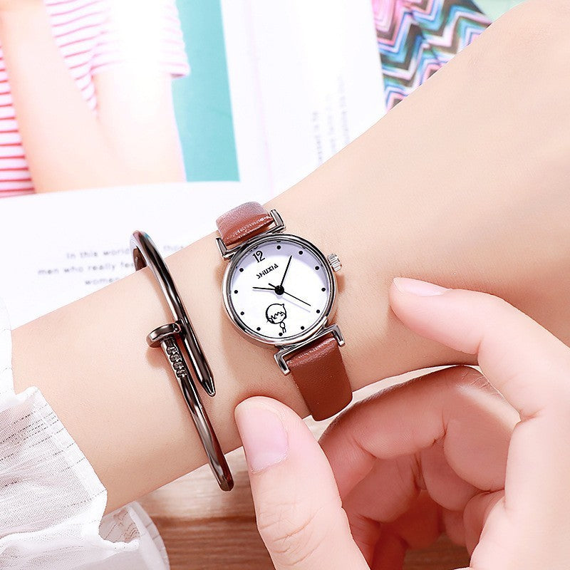 Small Dial Simple Casual Women's Watch