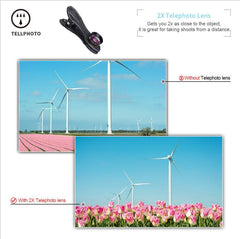 Phone Lens Kit Universal 10 In 1 Fisheye For Smartphone