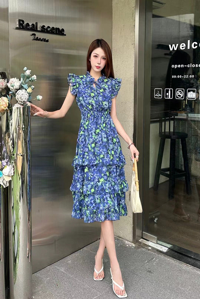 Women's Floral Jumpsuit Skirt
