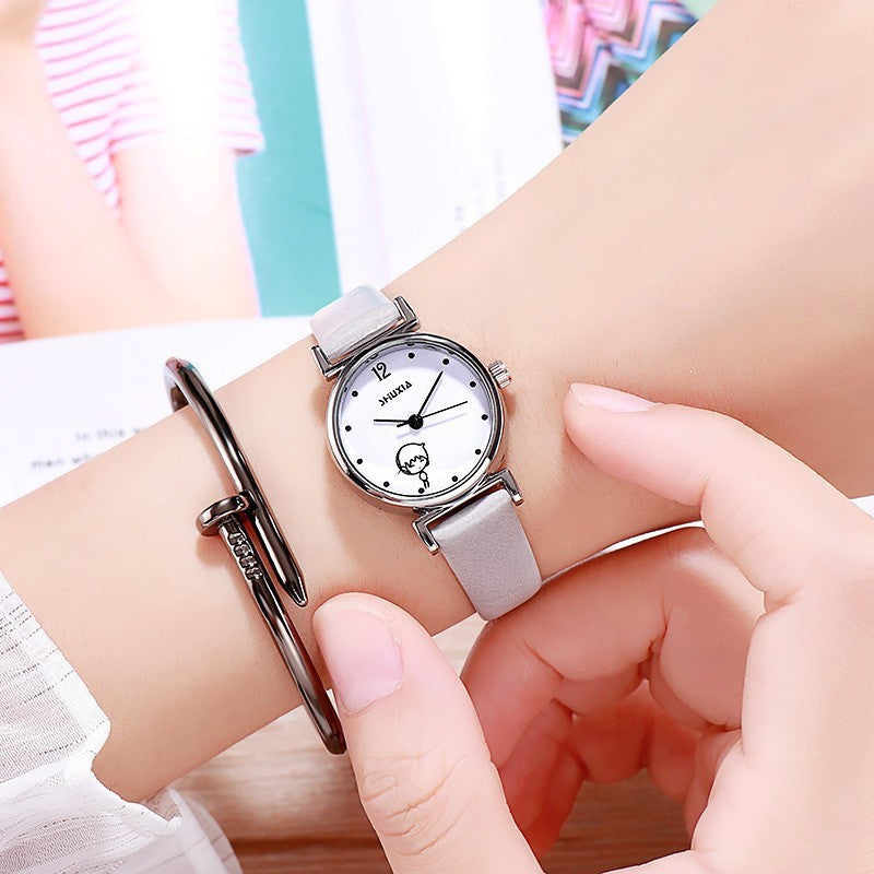 Small Dial Simple Casual Women's Watch