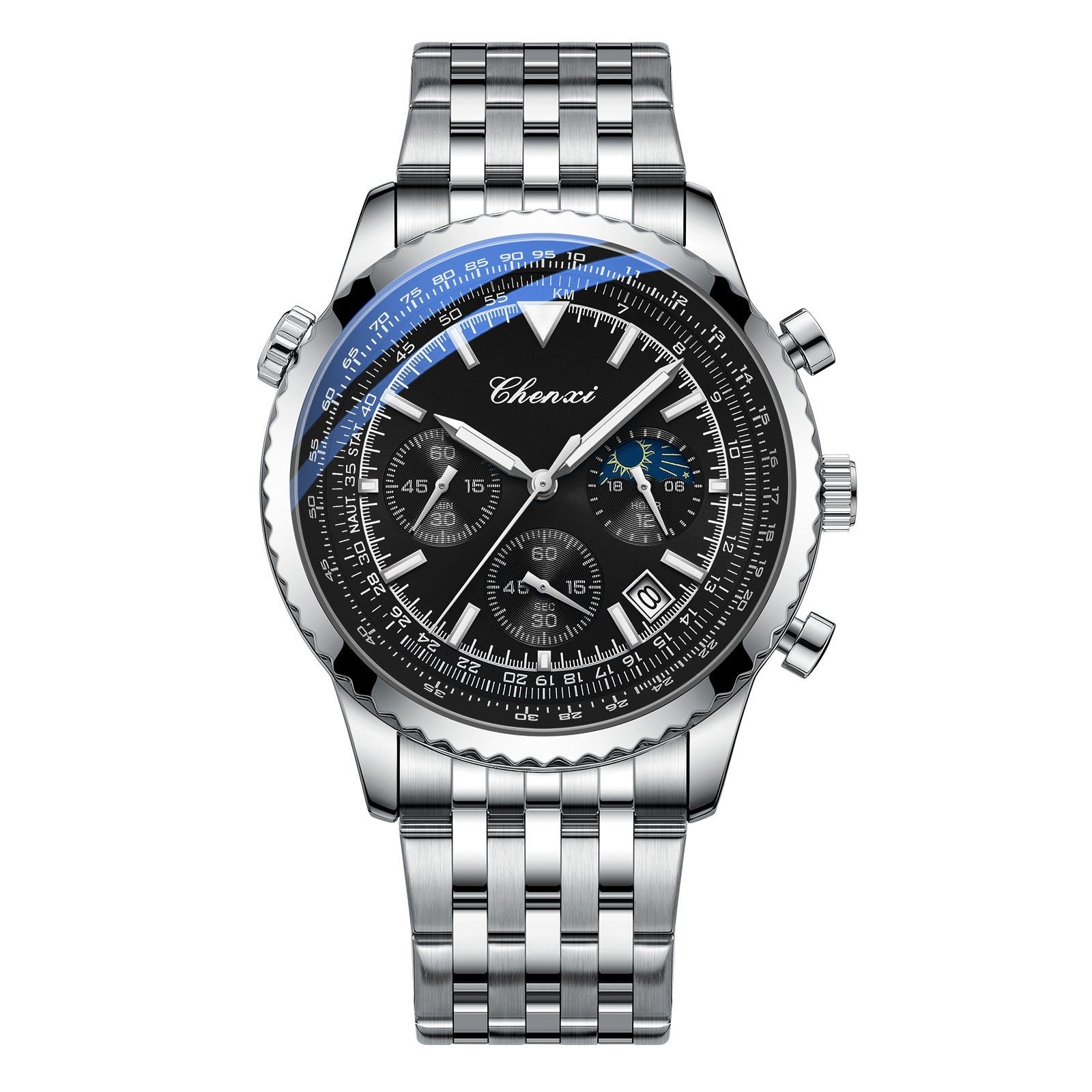 Men's Table Quartz Watch Luminous Waterproof
