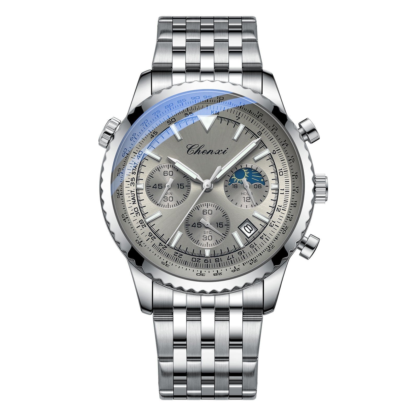 Men's Table Quartz Watch Luminous Waterproof