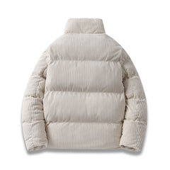 Thickening Stand Collar Casual Loose Cotton Coat