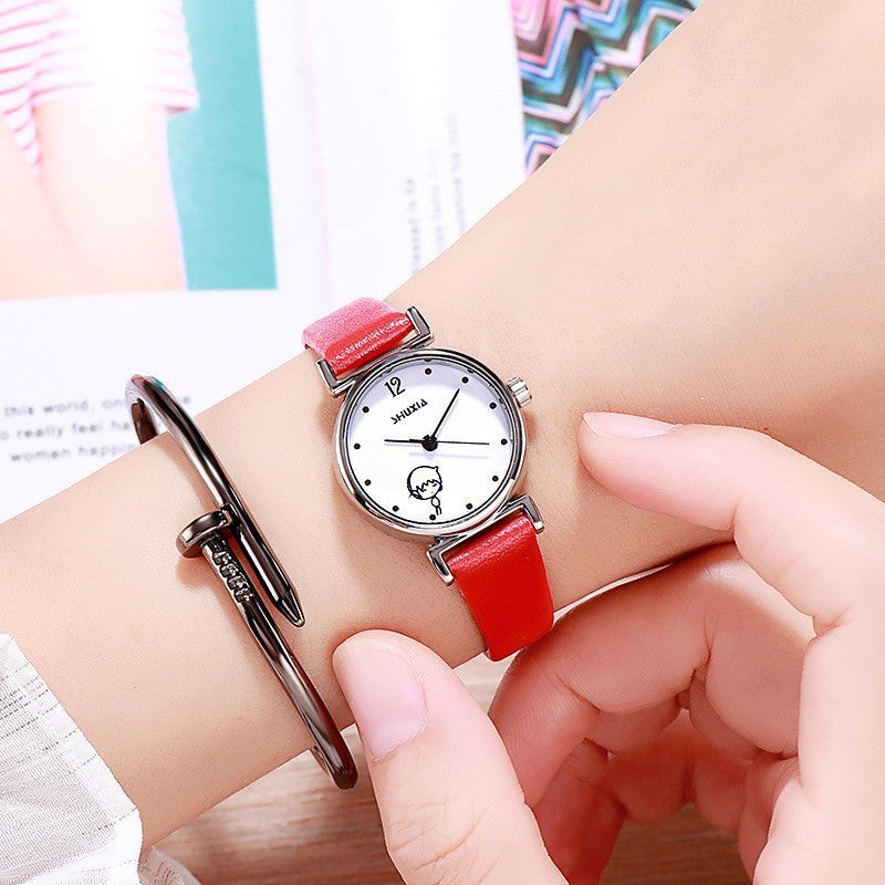 Small Dial Simple Casual Women's Watch