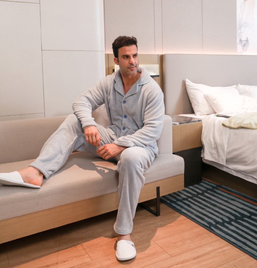 Men's Pajama Velvet Set