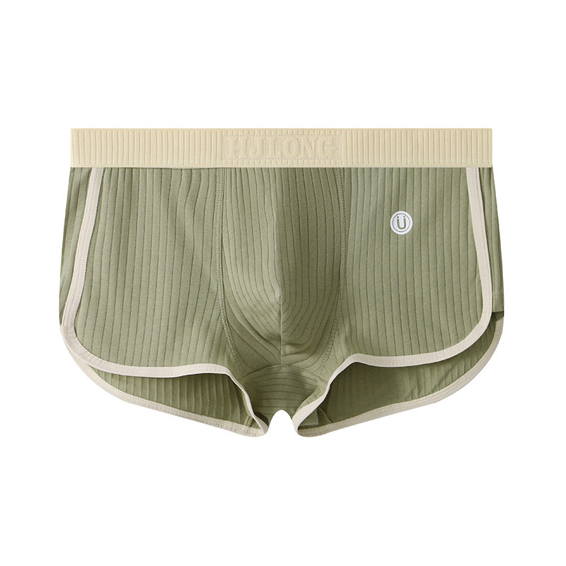 Men's Mid-waist Simple Fashionable Breathable Comfortable Boxers