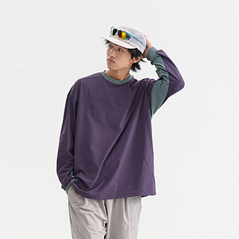 "Men's Quick-Dry Sports Top with Sun Protection"