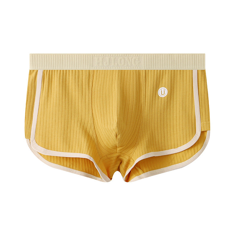 Men's Mid-waist Simple Fashionable Breathable Comfortable Boxers