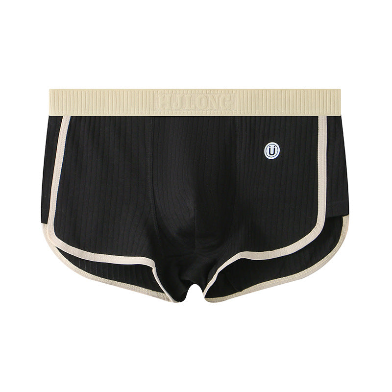 Men's Mid-waist Simple Fashionable Breathable Comfortable Boxers
