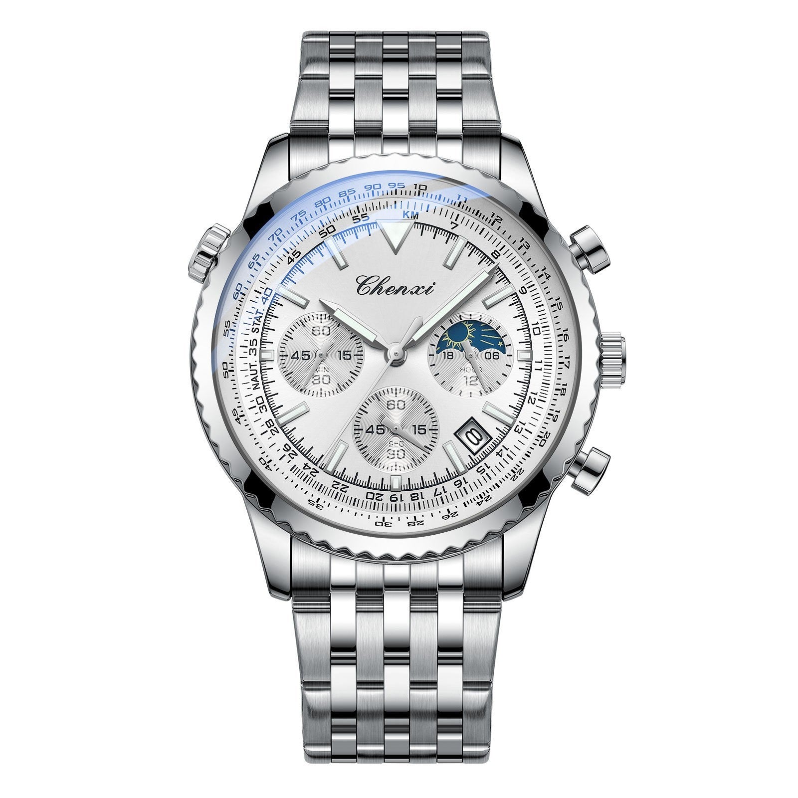 Men's Table Quartz Watch Luminous Waterproof